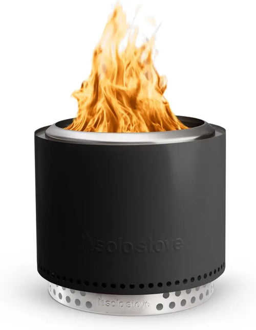 Solo Stove Bonfire 2.0 Smokeless Fire Pit â€?19.5â€?Stainless Steel Portable Outdoor Fireplace with Stand & Ash Pan, Perfect for 4â€? People