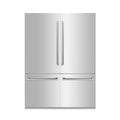 ZLINE 60" 32.2 Cu. ft. Built-In 4-Door French Door Refrigerator with Internal Water and Ice Dispenser in Stainless Steel