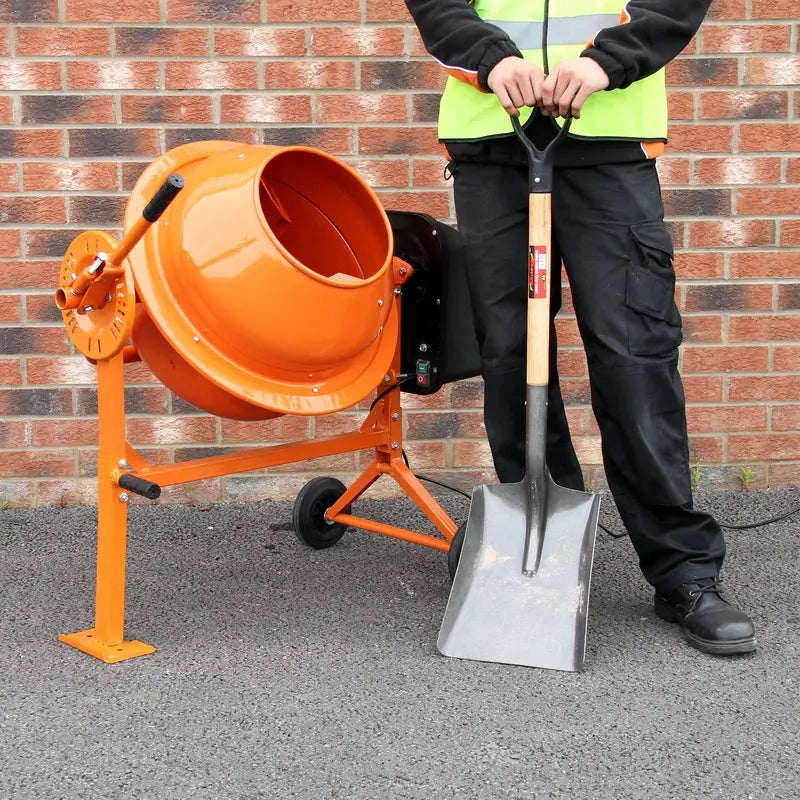 T-Mech 70L Electric Cement Mixer â€?Portable Concrete Mixing Machine