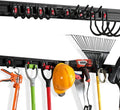 WORKPRO Heavy-Duty 64â€?Wall-Mount Garage & Garden Tool Organizer Rack