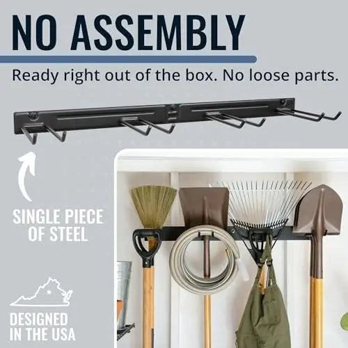StoreYourBoard BLAT Wall Mount Tool Organizer | Industrial Steel | 250 lb Capacity | Garage & Garden Storage
