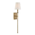 Tyrone 1-Light Wallchiere Size: 33.5" H x 6.75" W x 8'' D