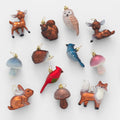 Woodland Animals Christmas Tree Ornament Set 12pc - Wondershop