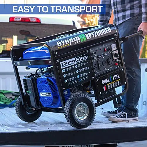 XP12000EH Dual-Fuel Generator â€?12,000W Output, 457cc EPA/CARB-Compliant Engine