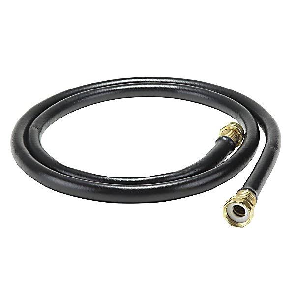 Groundwork CA 5/8 in. x 6 ft. Leader Hose, Black