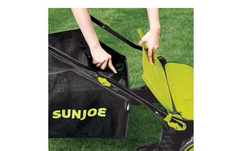 Sun Joe AJ805E Electric Lawn Dethatcher â€?15-Inch, 13-Amp with Collection Bag