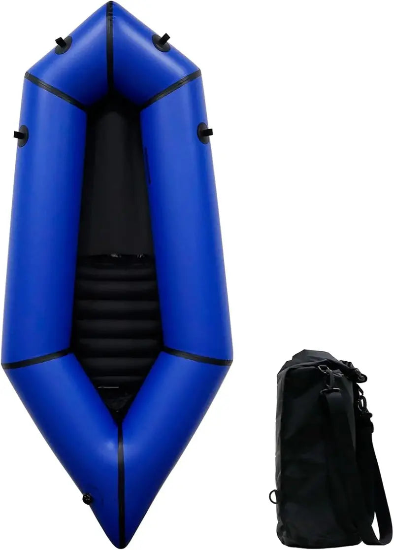 Ultra-Lightweight Packraft â€?TPU Inflatable Kayak for 1 or 2 Riders, Ideal for Camping, Fishing & Flatwater Adventures