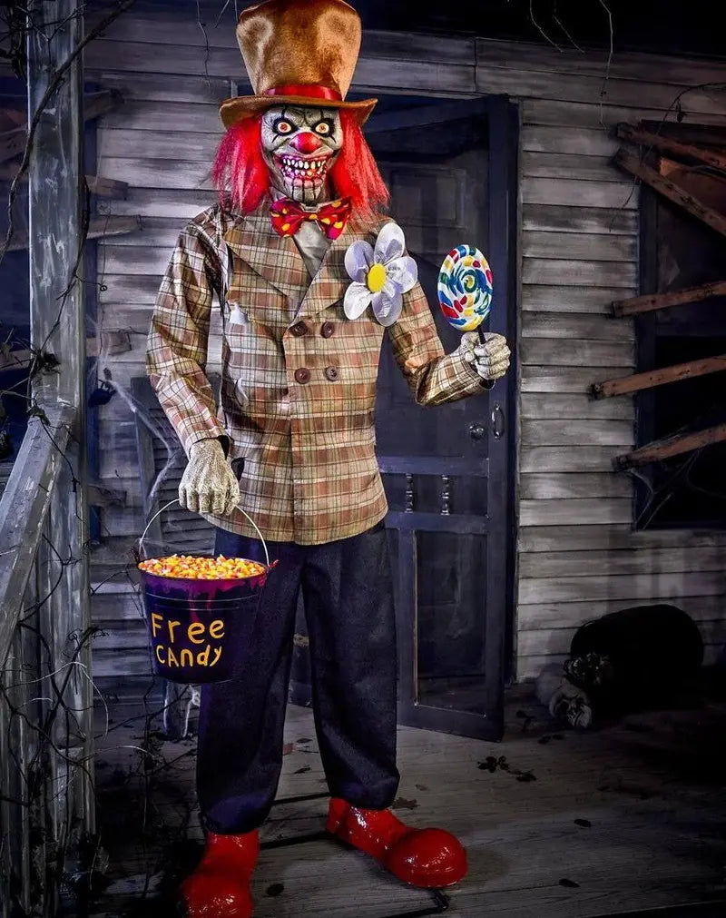 Uncle Charlie Animatronic Decoration â€?6.3 ft LED-Powered Halloween Figure by Spirit Halloween