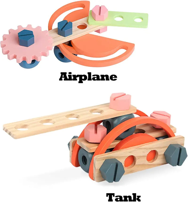 Wooden Kids' Tool Workbench â€?Hands-On Construction Play Table with Integrated Tool Set