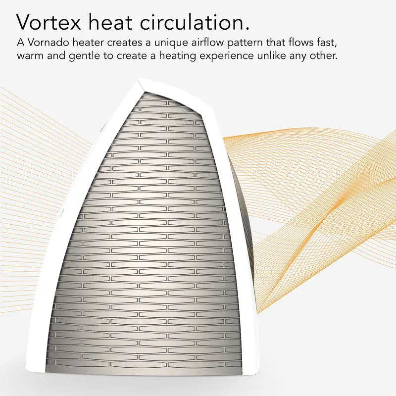Vornado Space Heater for Home, Digital Display, Whole Room Electric Heater for Indoors