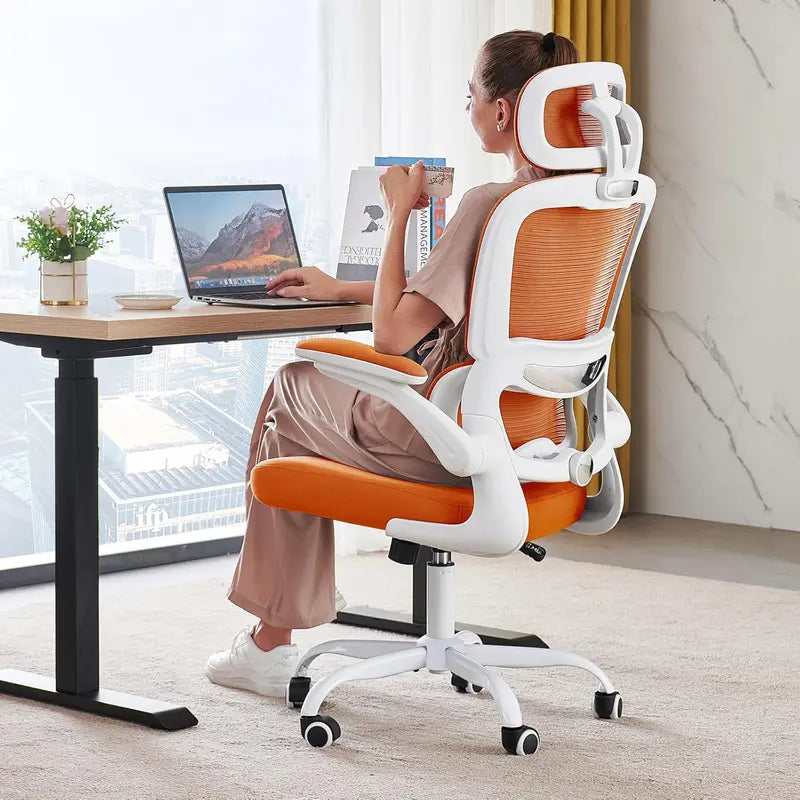 TRALT Ergonomic Office Chair â€?Heavy-Duty 330 lb Capacity Home or Gaming Seat with 360° Casters
