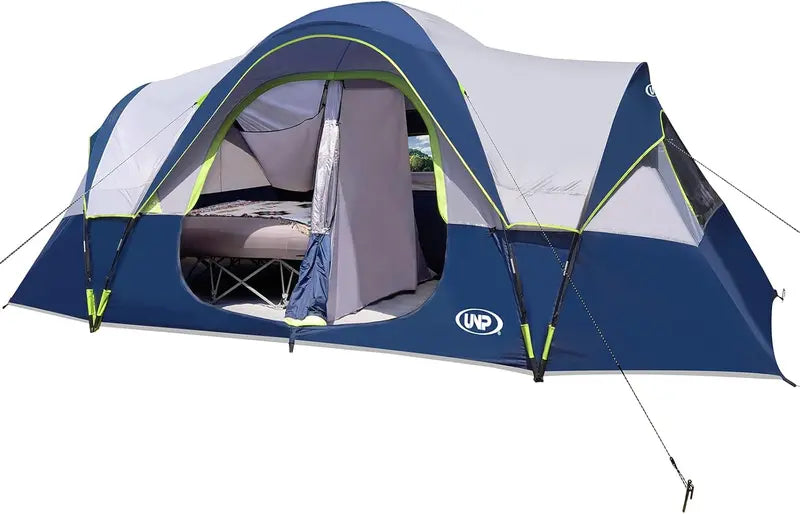UNP 10-Person Family Camping Tent â€?Quick-Setup for Festivals & Outdoor Events