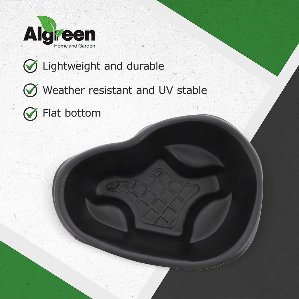 Algreen Rigid Plastic Pond Liner, 33 Gallon Base Accessory for Backyard Ponds - Avonlea