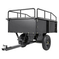 Steel ATV Utility Dump Trailer â€?750 lb Capacity, 15 cu ft, Removable Sides