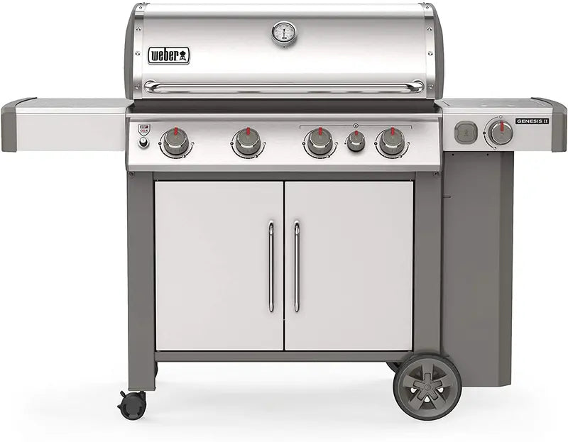 Weber Genesis II S-435 Stainless Steel 4-Burner Liquid Propane Grill