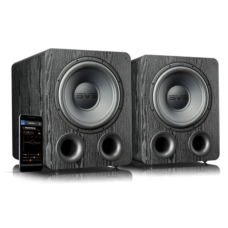 SVS PB-1000 Pro Ported Subwoofer Pair â€?Premium Black Ash Finish (2026)
