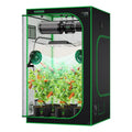 VIVOSUN S448 4×4 Grow Tent, 48″x48″x80â€? Lightproof Mylar, Durable Metal Frame, Easy Setup