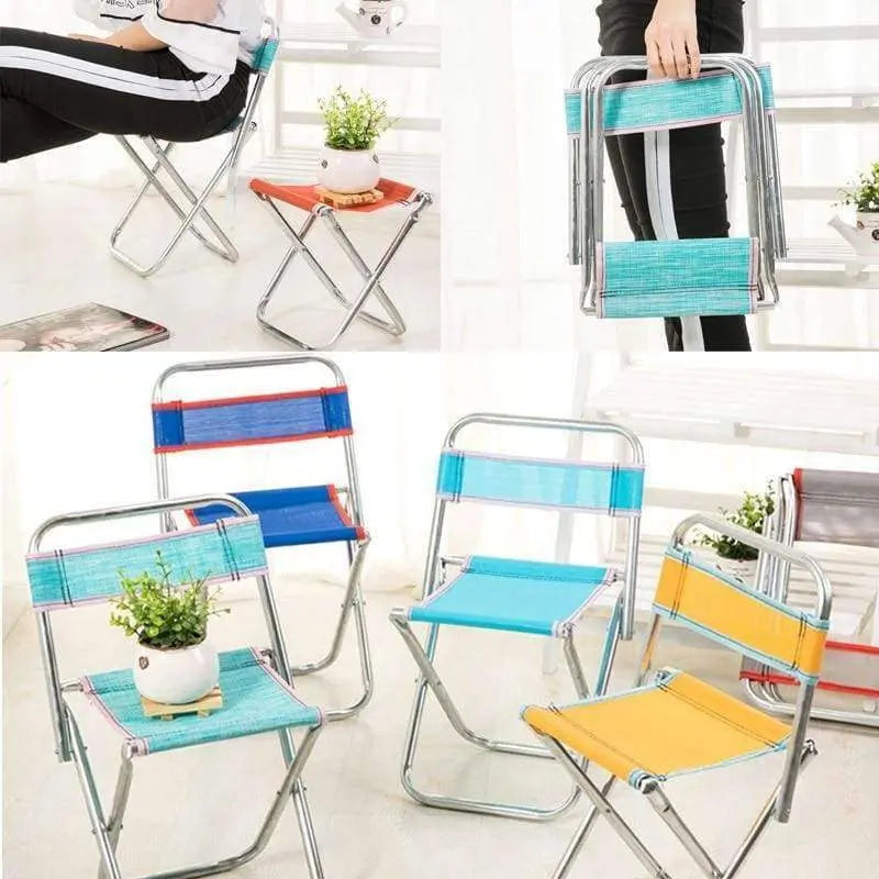Ultralight Stainless Steel Folding Chair â€?Beach, Fishing, and Picnic Seat for All Ages