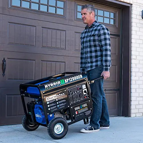 XP12000EH Dual-Fuel Generator â€?12,000W Output, 457cc EPA/CARB-Compliant Engine