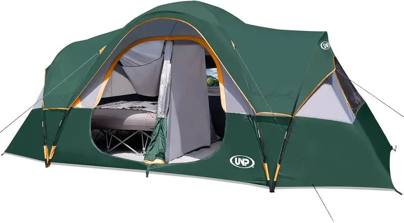UNP 10-Person Family Camping Tent â€?Quick-Setup for Festivals & Outdoor Events