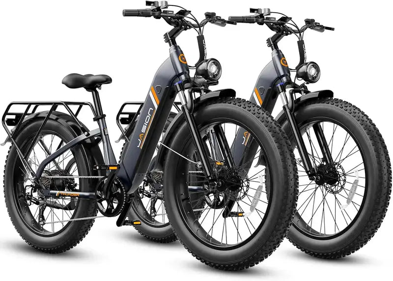 Thunder 1500W Electric Fat-Tire Bike â€?30+ MPH Top Speed, 80-Mile Range, Hydraulic Disc Brakes