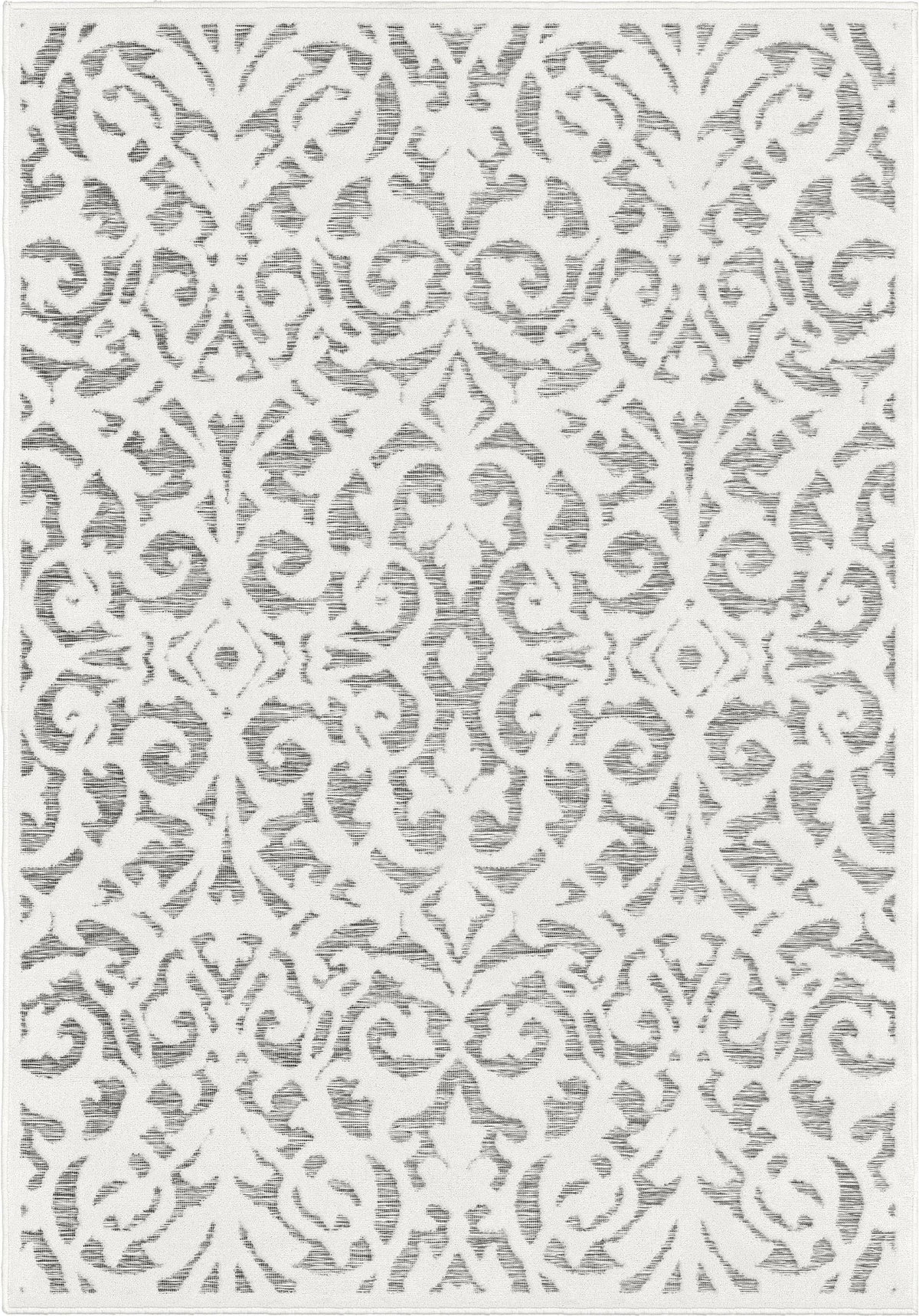 My Texas House Lady Bird Indoor/Outdoor Area Rug, Natural Gray, 2'11" x 4'5"
