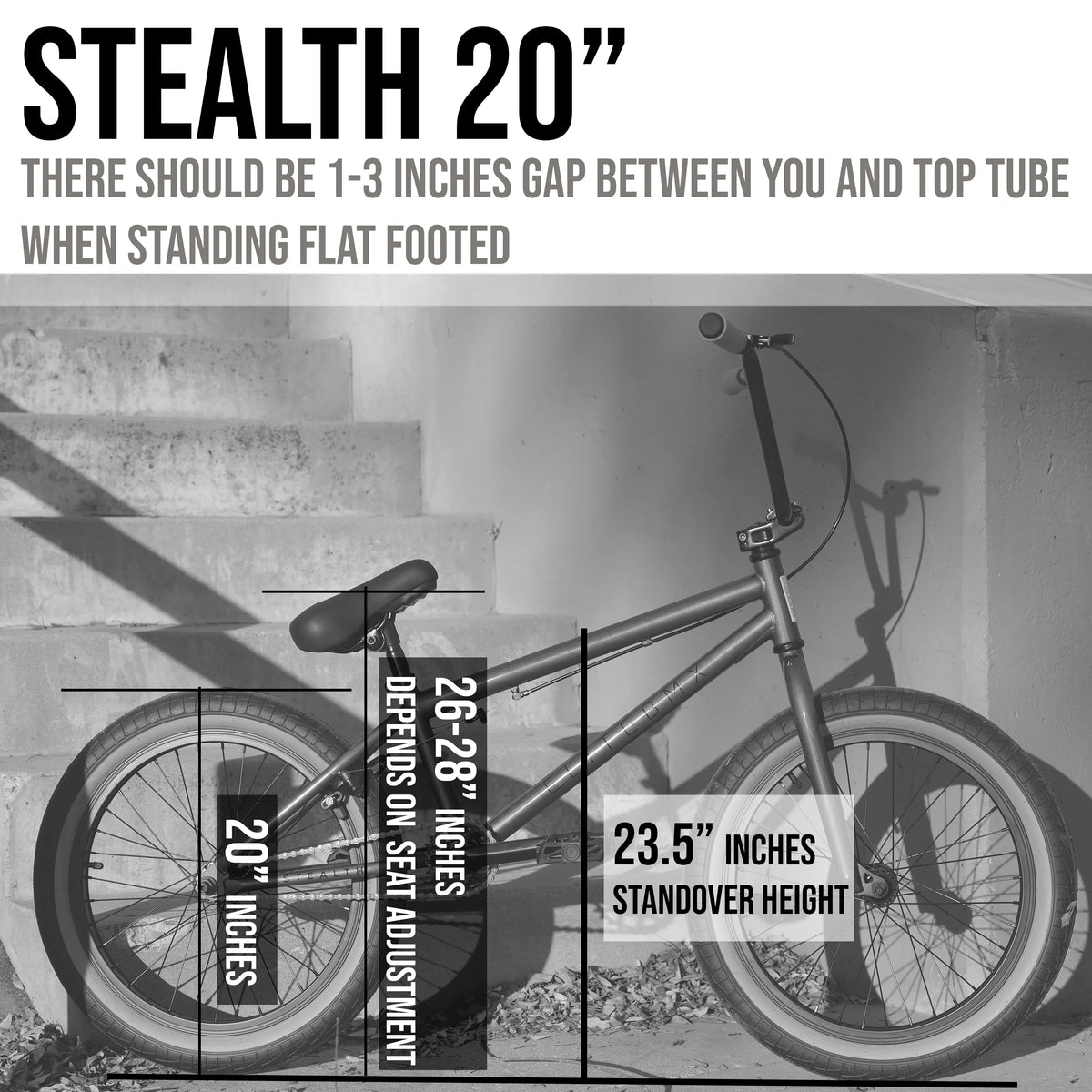 Elite BMX Bicycle 20 Freestyle Bike - Stealth Blue Purple Ideal for Ages 7 to 18 Years