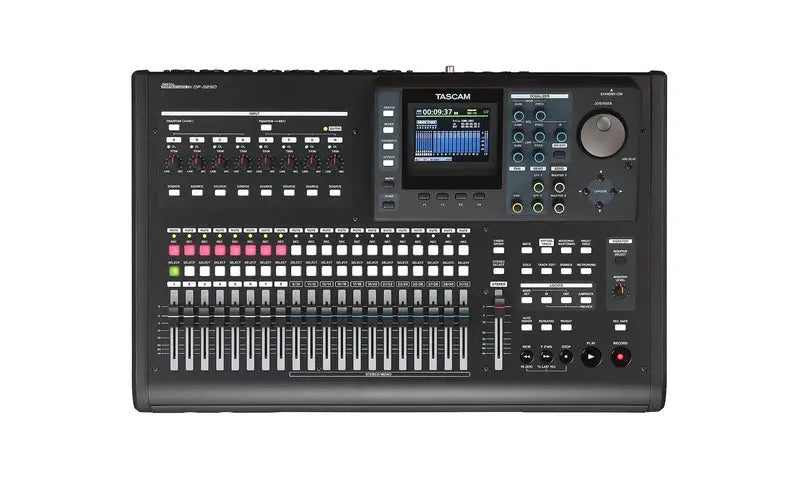 TASCAM DP-32SD 32-Track Digital Recorder â€?Portable Studio with SD Card Recording