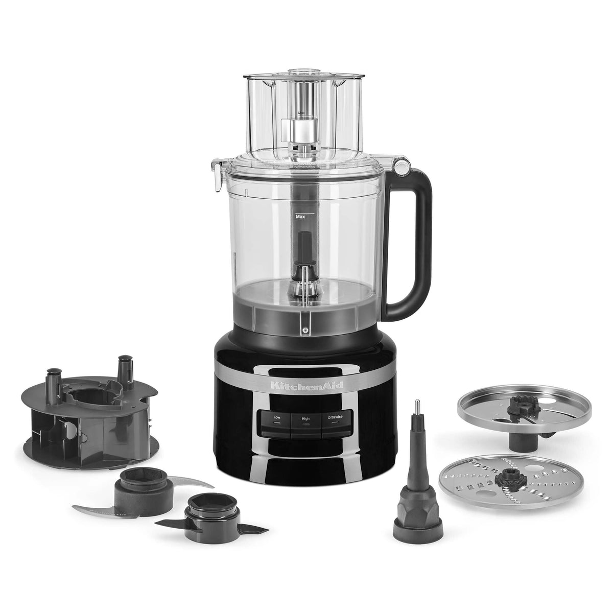 KitchenAid 13-Cup Food Processor - Onyx Black
