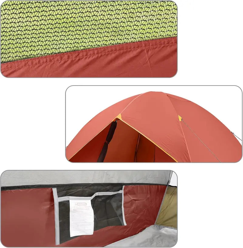 Versatile Dome Camping Tent â€?Lightweight, Portable Shelter for 2â€? Campers, Ideal for Backpacking & Beach Trips