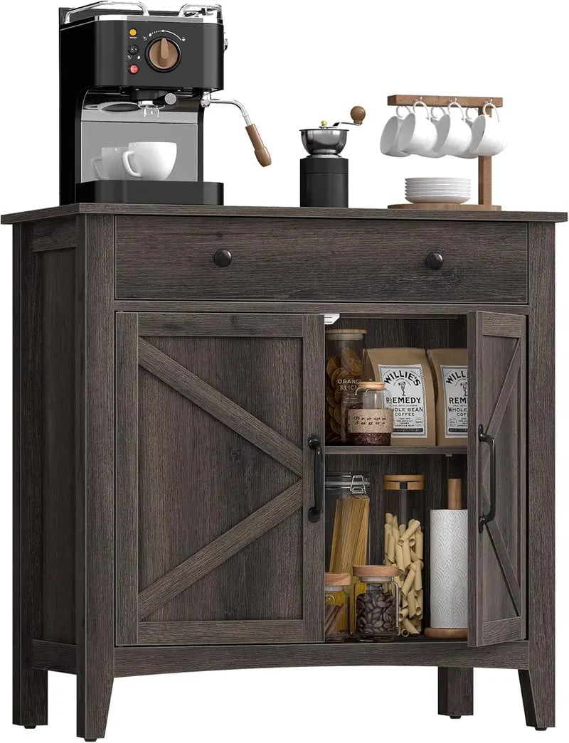 VASAGLE LIRY Collection Buffet Cabinet â€?Multi-Use Storage Credenza or Sideboard