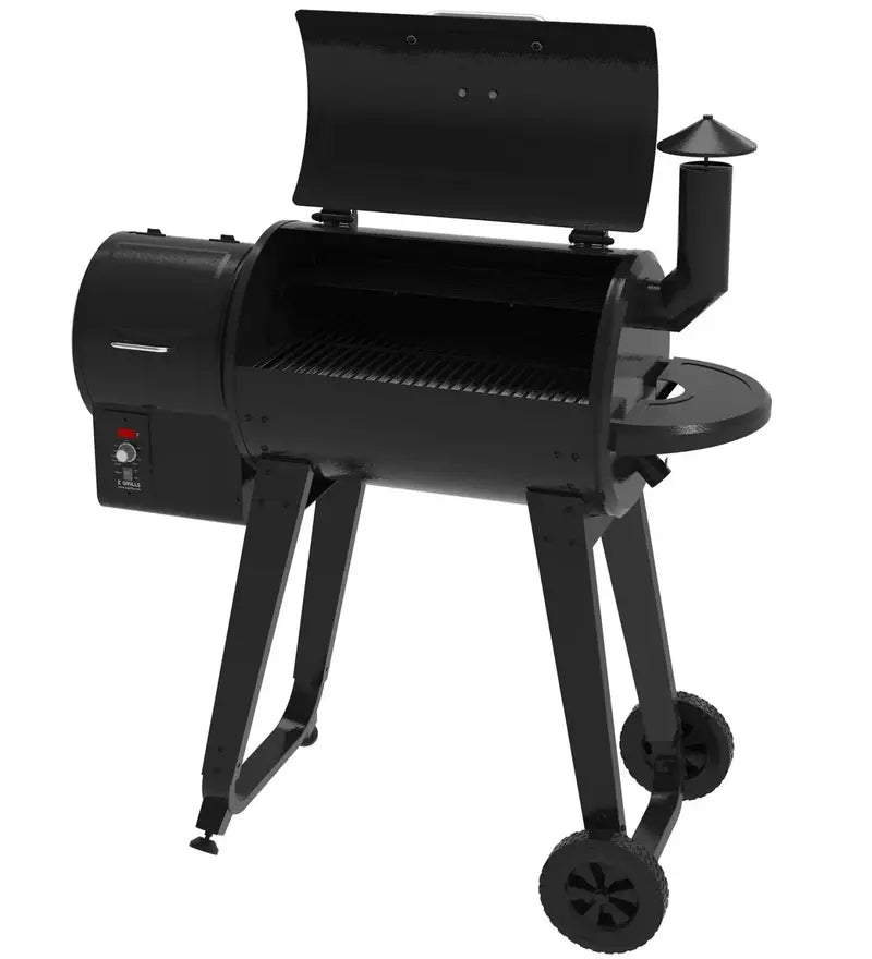 ZPG-450A3 Wood Pellet Grill & Smoker â€?8-in-1 BBQ Functionality, Digital Controller, 459 Sq In Cooking Surface