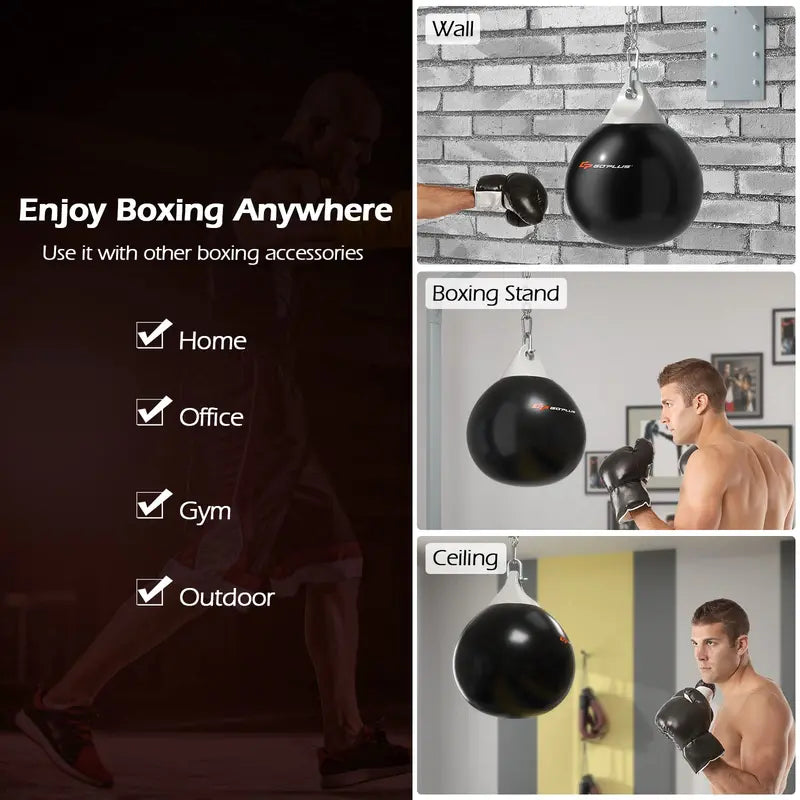 Water-Filled Aqua Training Bag for Balance and Core Workouts