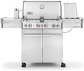 Weber Summit S-470 Propane Grill â€?4-Burner, 580 sq in Cooking Area, Stainless Steel Build