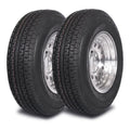 Mastertrack UN203 ST175/80R13 6 Ply 91/87N Load Range C Radial Trailer Tire - ST 175/80/13 175/80R13, Set of 2 (No Wheels)