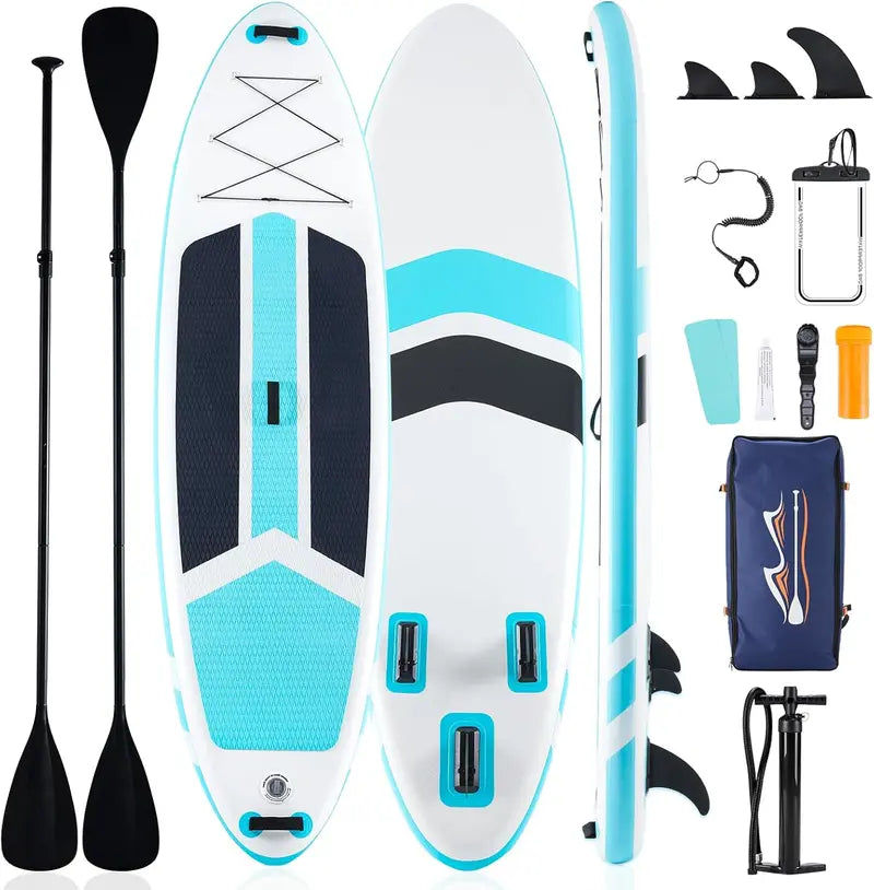 Sweetcrispy 2-in-1 Inflatable SUP Board â€?Includes Adjustable Paddle & Full Accessory Set