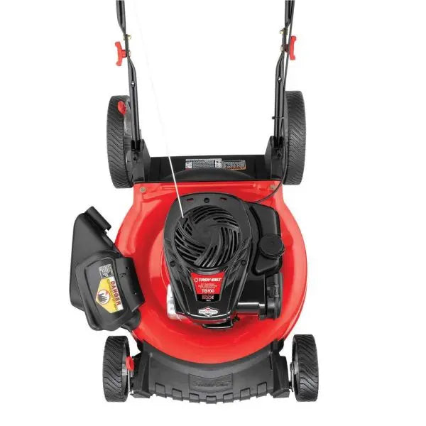 Troy-Bilt TB100 Push Lawn Mower â€?140cc Briggs & Stratton Engine, TriAction Cutting System