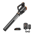 Worx 20V Turbine Leaf Blower â€?Two-Speed Cordless Yard Cleanup Tool