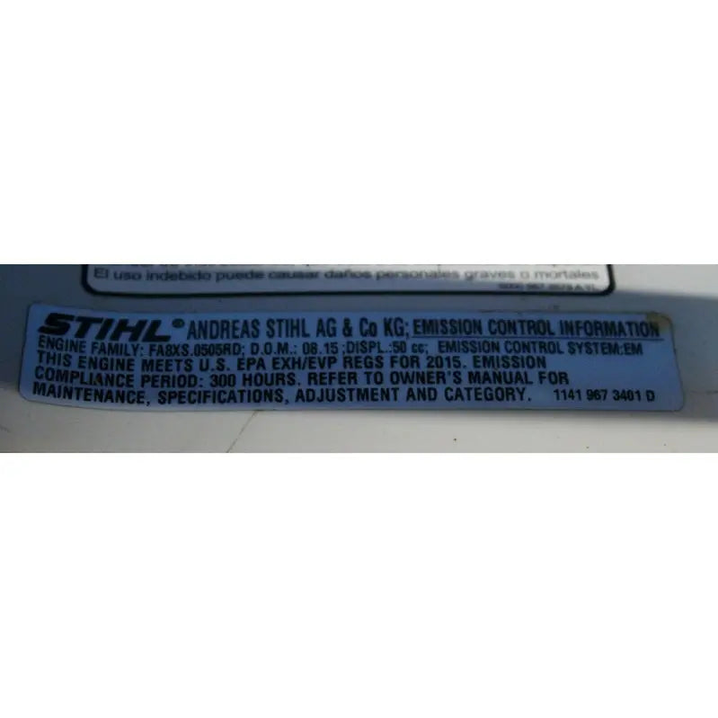 STIHL MS271 Farm Boss Chainsaw â€?50.2cc, 2.6kW Professional-Grade Gas Powered Saw