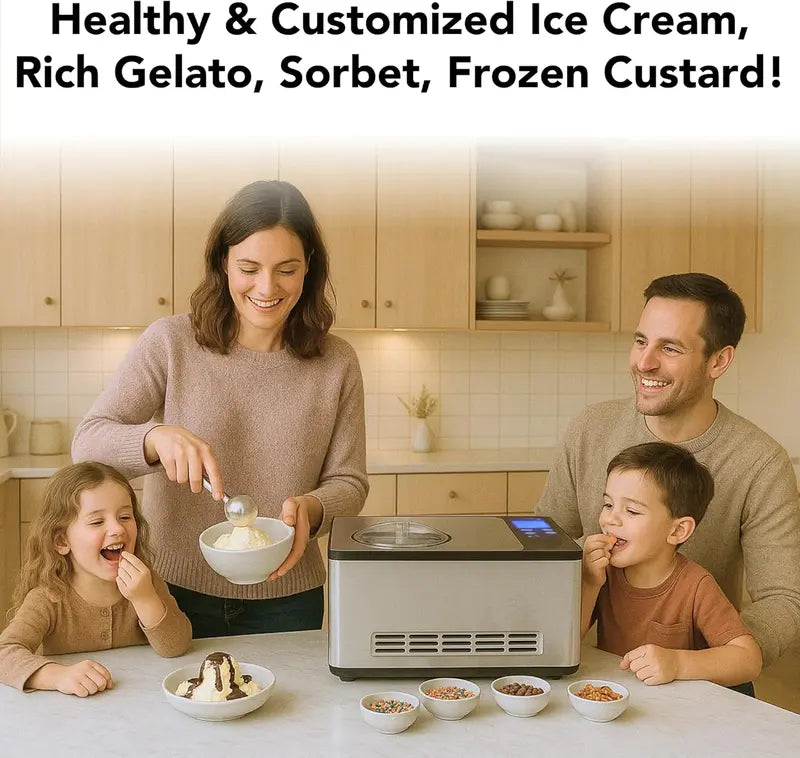 Whynter ICR-300SS Compressor-Powered Rolled Ice Cream Maker â€?0.5-Quart Stainless Steel Unit