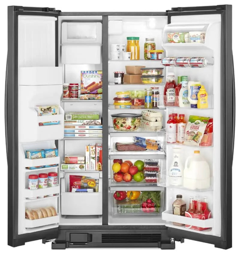 Whirlpool ADA 33 Black Side-By-Side Refrigerator