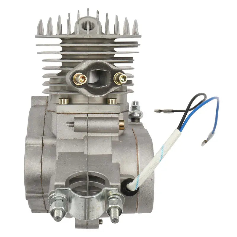 Zimtown 80cc 2-Stroke Bicycle Motor Kit â€?Silver-White Engine Conversion for 26-Inch Wheels