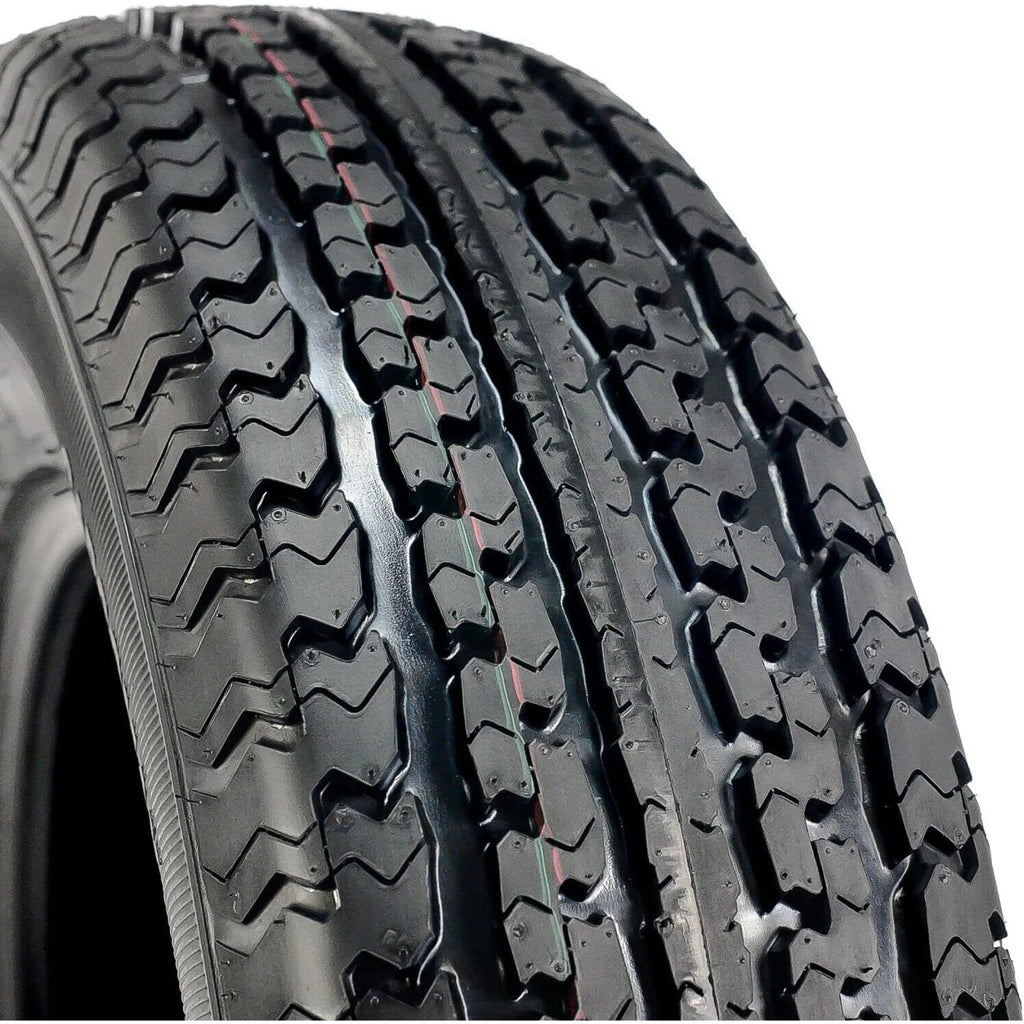Mastertrack UN203 ST175/80R13 6 Ply 91/87N Load Range C Radial Trailer Tire - ST 175/80/13 175/80R13, Set of 2 (No Wheels)
