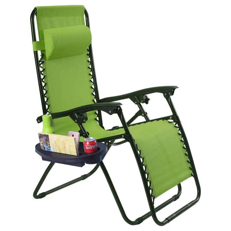 Zero Gravity Folding Lounge Chair â€?Reclining Ergonomic Patio Lounger