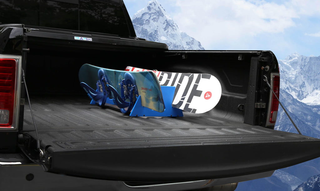 TRAPSKI DOUBLE Mobile All Mountain/Race/XC/Powder Ski and Standard Stance Snowboard Rack
