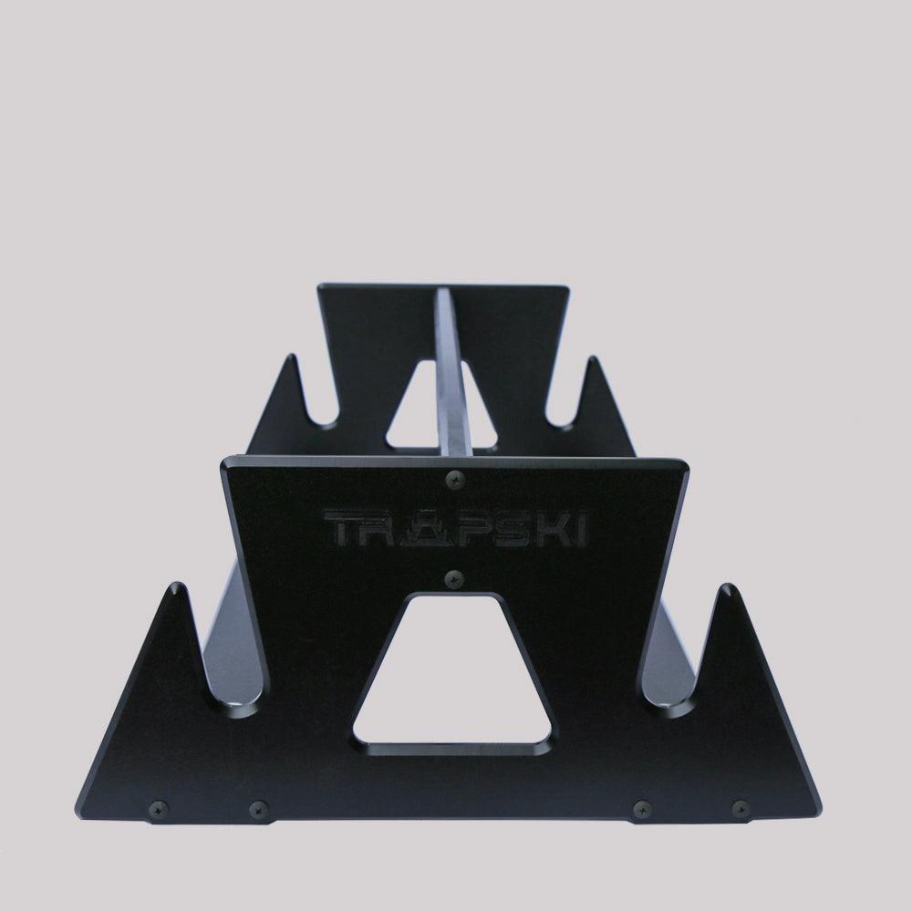 TRAPSKI DOUBLE Mobile All Mountain/Race/XC/Powder Ski and Standard Stance Snowboard Rack