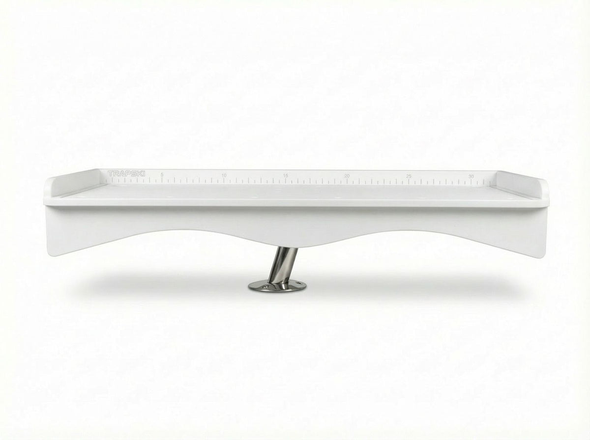 Premium Rod Mount 18" or 33" Raised Fillet Table â€?3-in-1 Bait & Fish Station | Fits Rod Holders, Buckets & Flat Surfaces | Marine-Grade HDPE | Ruler, Juice Groove, Knife & Tool Slots