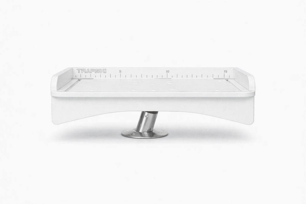 Premium Rod Mount 18" or 33" Raised Fillet Table â€?3-in-1 Bait & Fish Station | Fits Rod Holders, Buckets & Flat Surfaces | Marine-Grade HDPE | Ruler, Juice Groove, Knife & Tool Slots